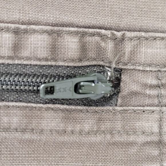 Columbia Utility Cargo Pants Womens 12 34x31 Faded Ripstop Baggy - Picture 5 of 16